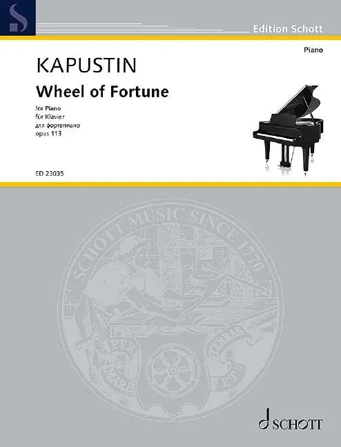 Kapustin - Wheel of Fortune Op 113 for Piano