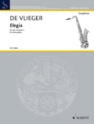 Vlieger - Elegia for Alto Sax/piano