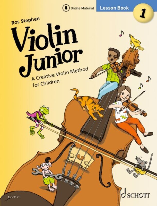 Violin Junior Lesson Book 1 Bk/ola