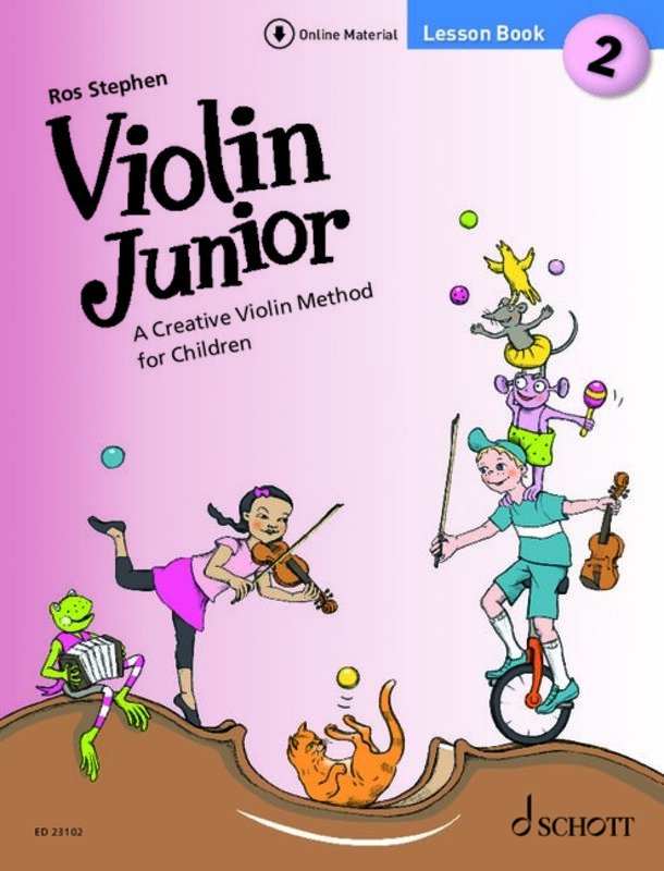 Violin Junior Lesson Book 2 Bk/ola