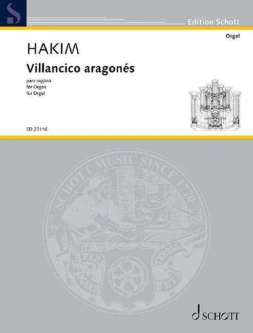 Hakim - Villancico Aragones for Organ