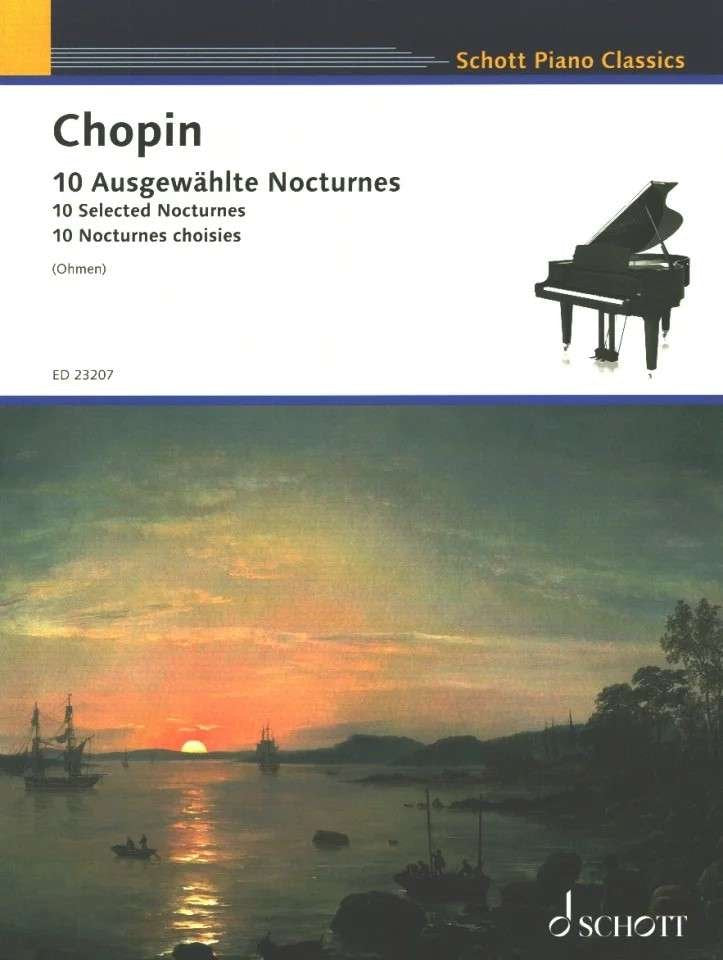 Chopin - 10 Selected Nocturnes for Piano