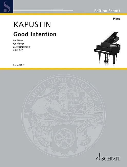 Kapustin - Good Intention Op 137 for Piano