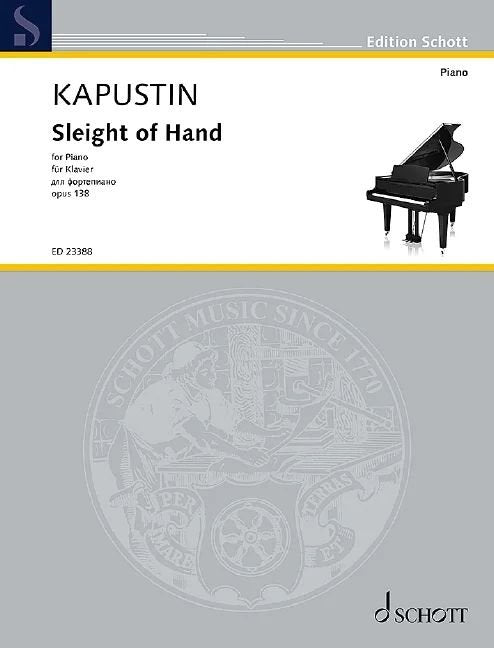 Kapustin - Sleight of Hand Op 138 for Piano