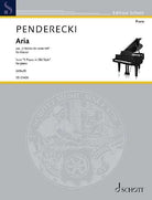 Penderecki - Aria From 3 Pieces in Old Style Piano