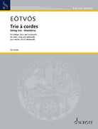 Eotvos - String Trio Sc/pts