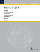 Penderecki - Aria Arranged Wind Quintet