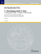 Hindemith - 1st String Quartet C Major Sc/pts