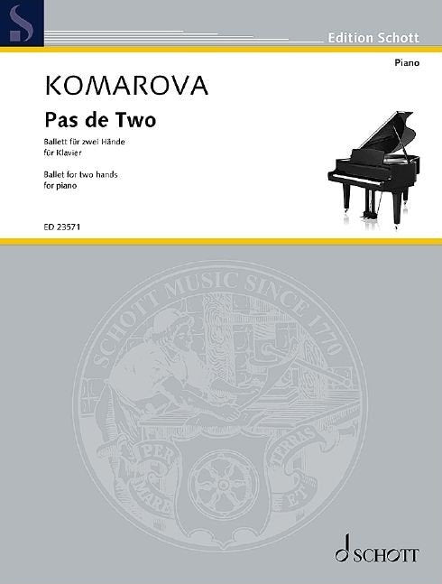 Komarova - Pas De Two Ballet for 2 Hands Piano