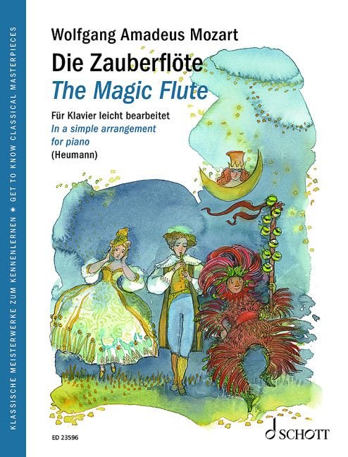 Mozart - the Magic Flute Easy Piano Arr Heumann