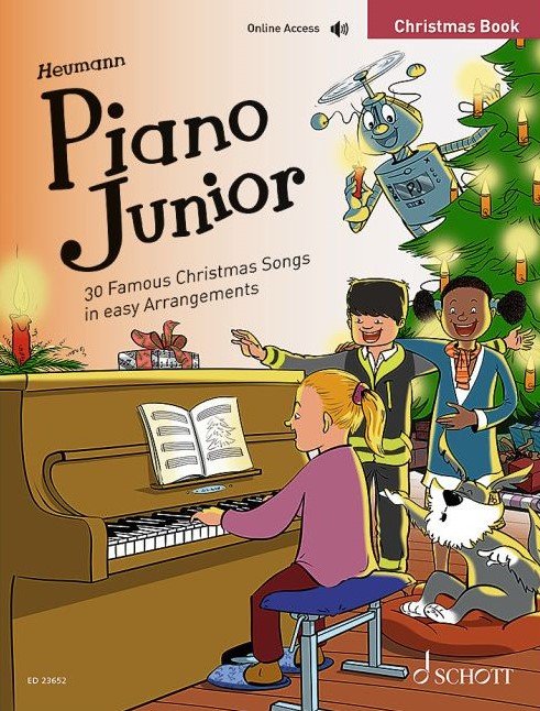 Piano Junior Christmas Book Bk/ola