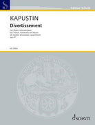 Kapustin - Divertissement Op 91 for 2 Flutes/cello/piano