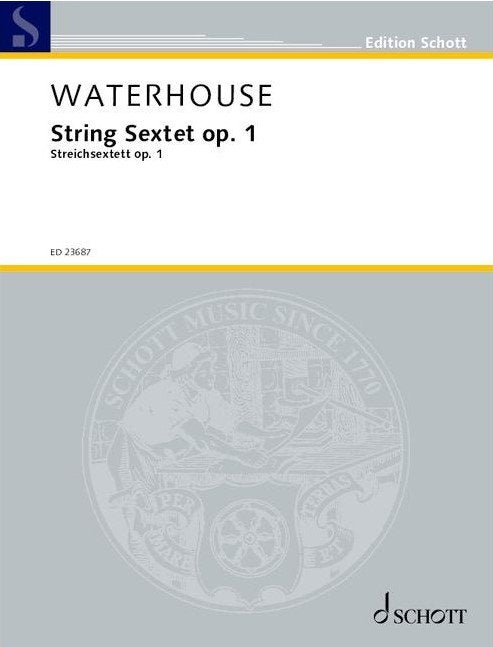 Waterhouse - String Sextet Op 1 Sc/pts
