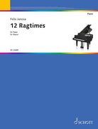 Janosa - 12 Ragtimes for Piano