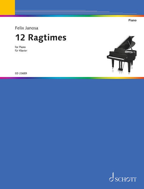 Janosa - 12 Ragtimes for Piano
