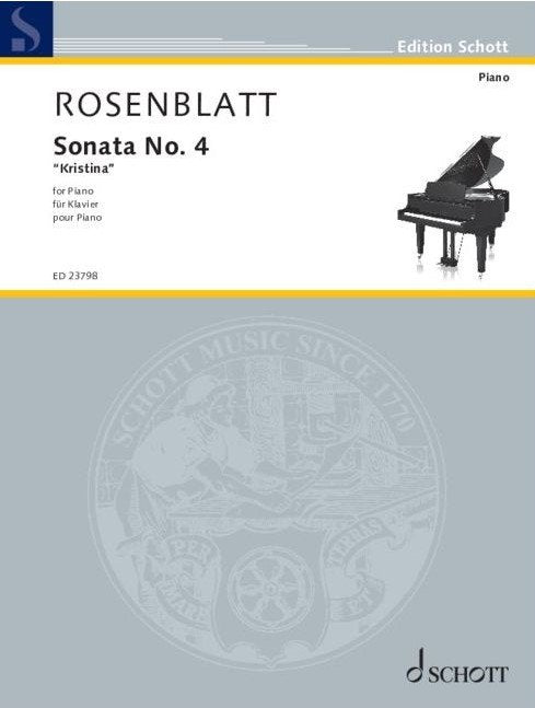 Rosenblatt - Sonata No 4 Kristina for Piano