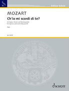 Ch'io Mi Scordi Di Te? Soprano/piano/string Quartet Sc/pts