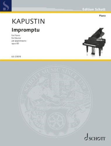 Kapustin - Impromptu Op 83 for Piano