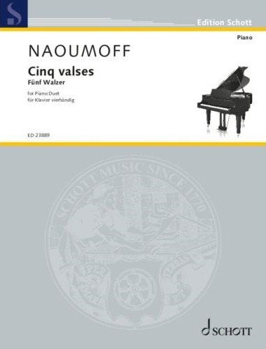 Naoumoff - Five Waltzes for Piano Duet