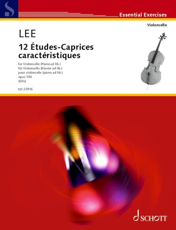 Lee - 12 Etudes Caprices Caracteristiques Op 100 for Cello