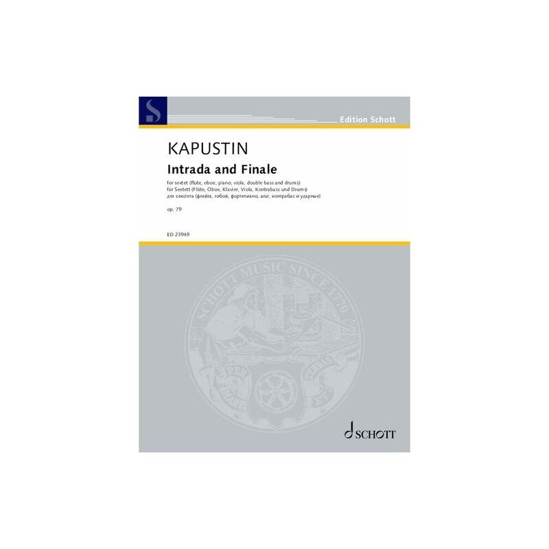Kapustin - Intrada and Finale Op 79 for Sextet Sc/pts