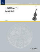 Hindemith - Sonata E Violin/piano