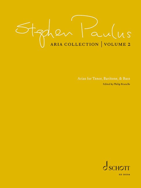 Paulus - Aria Collection Vol 2 Tenor/baritone/bass