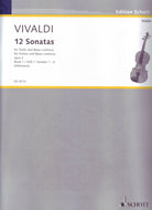Vivaldi - 12 Sonatas Op 2 Bk 1 Nos 1-6 Violin/piano