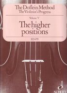 Doflein Method Vol 5 Higher Positions Violin