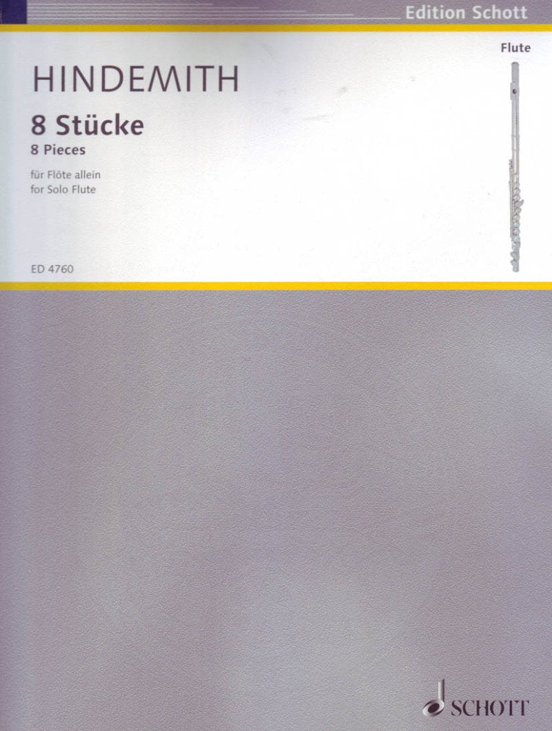 Hindemith - 8 Pieces 1927 Flute Solo