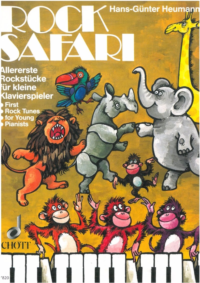 Heumann - Rock Safari First Rock Tunes for Young Pianists