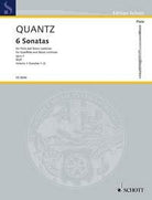 Quantz - 6 Sonatas Op 1 Vol 1 No 1-3 Flute/basso Continuo