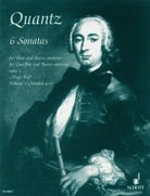 Quantz - 6 Sonatas Op 1 Vol 2 No 3-6 Flute/piano
