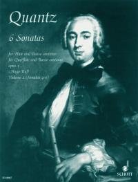 Quantz - 6 Sonatas Op 1 Vol 2 No 3-6 Flute/piano