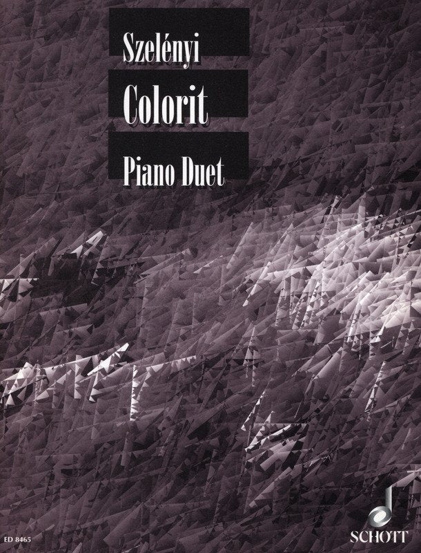 Szelenyi - Colorit Suite for Piano Duet
