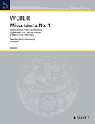 Weber - Missa Sancta No 1 E Flat Major Vocal Score