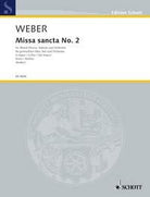 Weber - Missa Sancta No 2 G Major Score