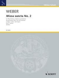 Weber - Missa Sancta No 2 G Major Score