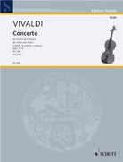 Vivaldi - Concerto Op 3 No 6 a Min Rv 356 Violin/piano