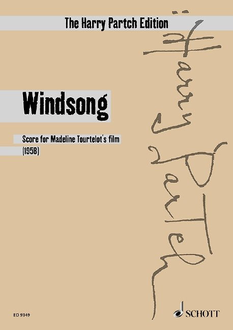 Partch - Windsong Study Score