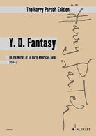 Partch - Y D Fantasy (yankee Doodle Fantasy) Study Score
