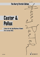 Partch - Castor & Pollux Study Score