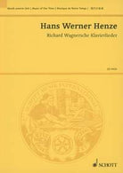 Wagner - Richard Wagnersche Klavierlieder Study Score
