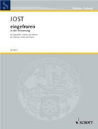 Jost - Eingefroren for Clarinet/violin/piano
