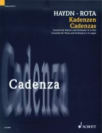 Cadenzas to Haydn Concerto G Hob 18 No 4