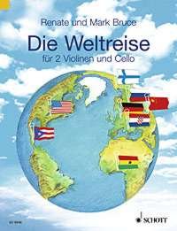Bruce-Weber - a Journey Around the World for 2 Violins/cello
