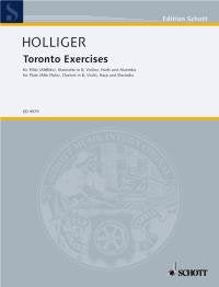 Holliger - Toronto Exercises Flute/clarinet/vln/harp/marimba