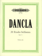 Dancla - 20 Etudes Brillantes Op 73 Violin