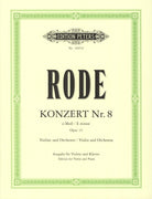 Rode - Concerto No 8 E Minor Op 13 for Violin/piano