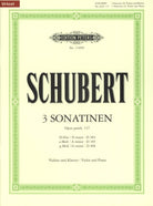 Schubert - 3 Sonatinas Op 137 Violin/piano